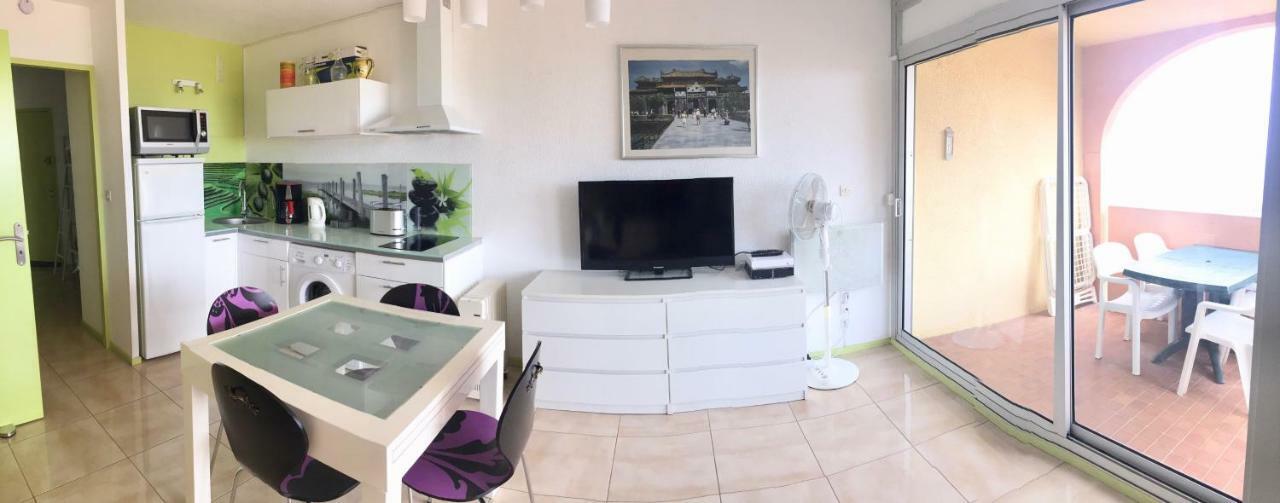 Barcaresa-Agreable Appartement Vue Mer Panoramique Le Barcarès Eksteriør billede